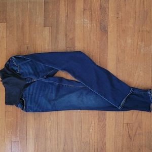 Old Navy Full Panel Straight Maternity Jeans LONG